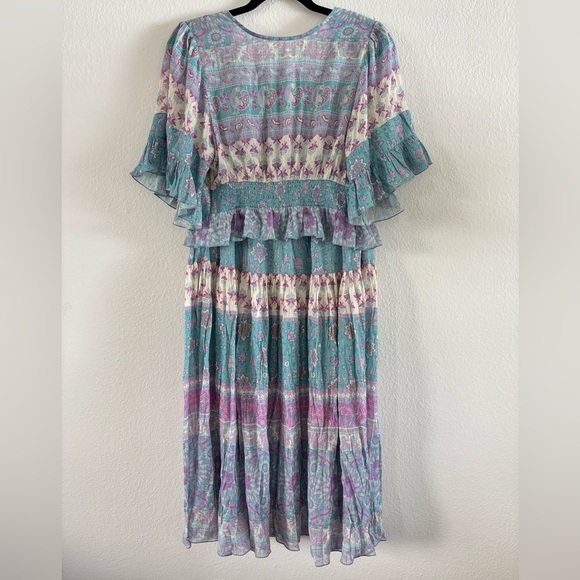 SPELL Lovers Beach ~ Lover's Beach Maxi Skirt And Top Two Piece Set in Paradise - Picture 15 of 16